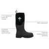 image:imageMUCK Chore Classic Mens Steel Toe BootBlack
