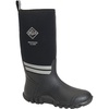 image:imageMUCK Mens Edgewater Classic Mid BootBlackSilver Reflective