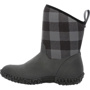 image:imageMUCK Womens Originals Ankle BootBlackGray Plaid