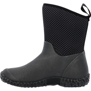 image:imageMUCK Womens Originals Ankle BootBlackGrayRoses Print